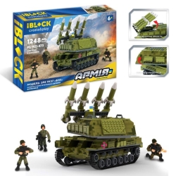 Конструктор IBLOCK PL-921-473 Армія, ЗРК 9К37 "БУК", 1248 деталей