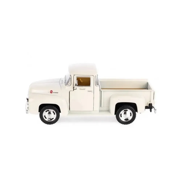 Металлическая инерционная машинка Kinsmart Ford F-100 Pickup 1956, бежевый 1:38
