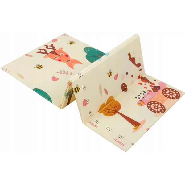 Килимок-мат MR 0586-1 XPE, покриття для підлоги, 150-180см, товщина 0,8 мм, складне, двосторонній, 4 види