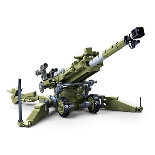 Конструктор Sluban ModelBricks M38-B0890 Військова гаубиця M777, 258 деталей