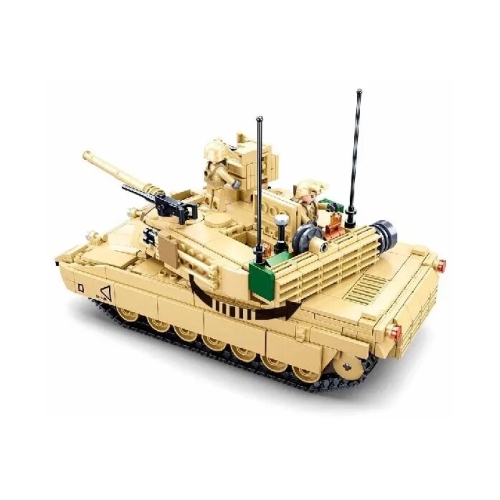 Конструктор SLUBAN Танк Abrams M1A2 781 деталь 2 мініфігурки M38-B0892