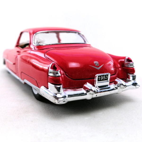 Металева машинка Kinsmart 1953 Cadillac Series 62 Coupe 1:43 (KT5339W) колір Червоний