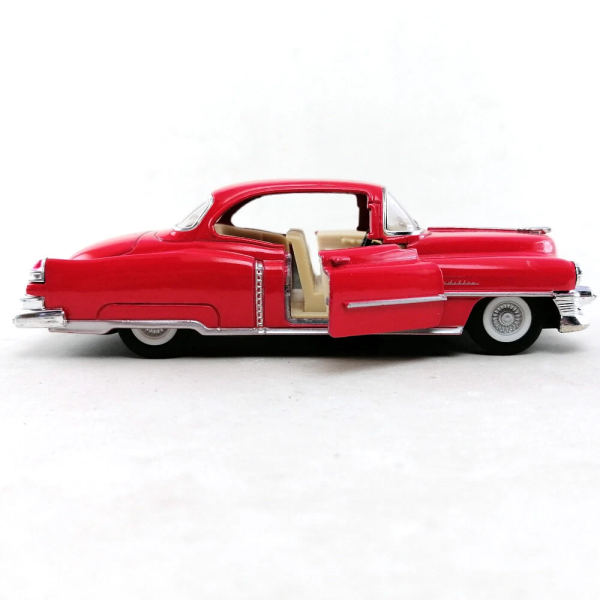 Металева машинка Kinsmart 1953 Cadillac Series 62 Coupe 1:43 (KT5339W) колір Червоний