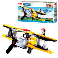 Конструктор Sluban Самолет 120 деталей M38-B0667B