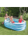 Басейн надувний Intex 57482NP Морські друзі 163×107×46 см, 238 л