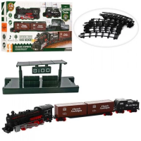 Дитяча залізниця Classic Train 814-1 Ретро поїзд з пероном, 16 деталей