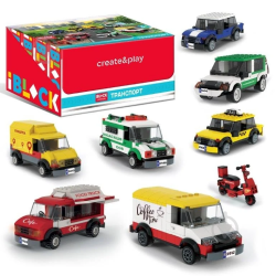 Конструктор PL-921-436 IBLOCK ТРАНСПОРТ от 78 до 133 деталей