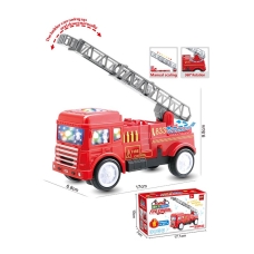 Пожежна машина 833-40 світло, звук, кор. 17, 1*7*10см