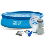 Надувний басейн Intex 28118 Easy Set 305×61 см круглий з фільтр-насосом