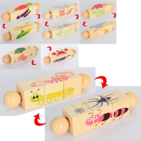 Дерев'яна іграшка Пазли MD 1796 5видів, в кульку, 13-3-3см