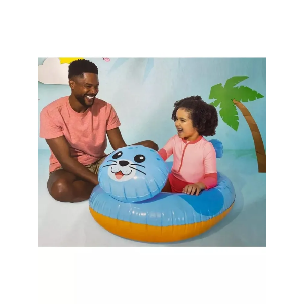 Лодка дитяча надувна INTEX 59380NP Тюлень Pool Cruisers, від 3-6 років