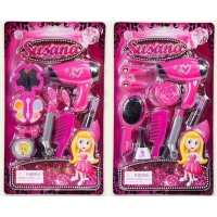 Дитячий ігровий набір перукаря BE051/53 "Susana" з феном, плойкою та аксесуарами