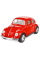 Машинка металева Kinsmart KT5057W 1:32 1967 Volkswagen Classical Beetle (Жук) інерційна, двері відчиняються / Червоний