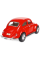 Машинка металева Kinsmart KT5057W 1:32 1967 Volkswagen Classical Beetle (Жук) інерційна, двері відчиняються / Червоний