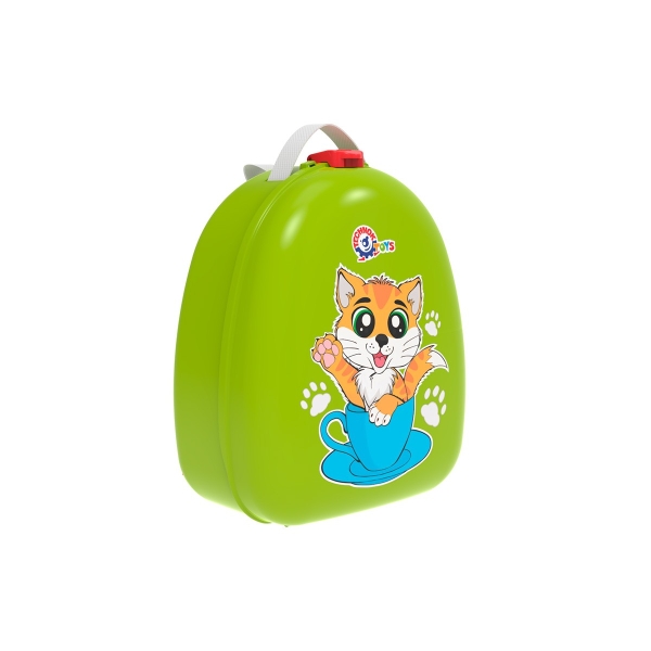 Комплект игровых продуктов и кухонной утвари в рюкзаке ТехноК 8225