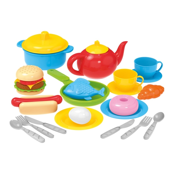 Комплект игровых продуктов и кухонной утвари в рюкзаке ТехноК 8225