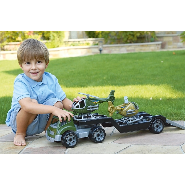 Іграшка Військовий трейлер з 2-ма гелікоптерами 9185