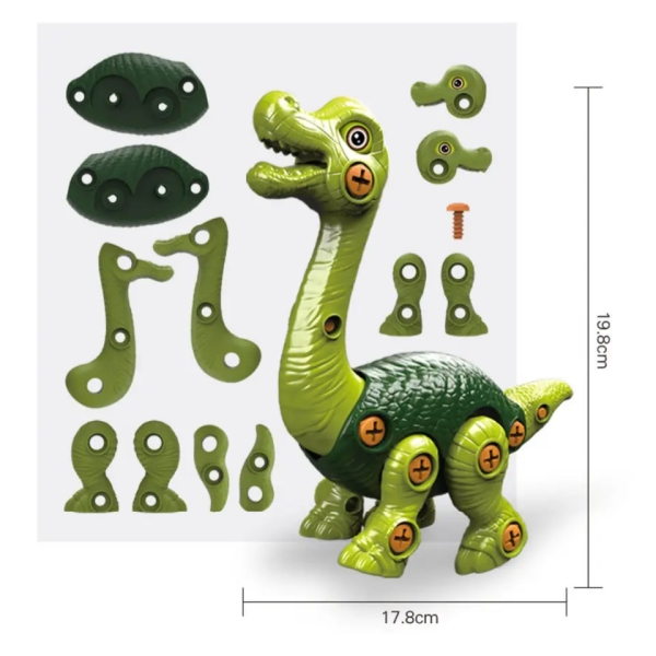 Конструктор з дрилем та викруткою 3169-36 "Збери свого динозавра"