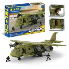 Конструктор IBLOCK "Армия Самолет АН-70" 1182 детали (PL-921-394)