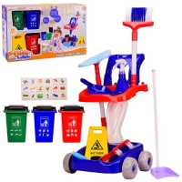 Ігровий набір Генеральне прибирання Візок та 11 предметів 998-7