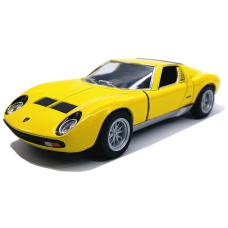 Машинка металева Kinsmart KT5390W 1:34 1971 Lamborghini Miura P400 SV інерційна, двері відчиняються / Жовтий