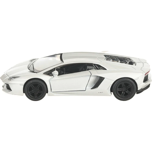Машинка Kinsmart 1:38 Lamborghini Aventador LP 700-4 металева інерційна (Білий) KT5355W