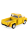 Металлическая инерционная машинка Kinsmart Ford F-100 1956, жёлтая (1:38)