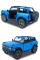 Машинка металлическая Kinsmart 1:34 2022 Ford Bronco (Open Top) KT5438WA инерционная, дверь открывается / Синий