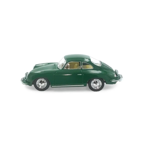 Машинка металлическая Porsche 356 B Carrera 2 Kinsmart 1:32 инерционная KT5398W цвет зеленый