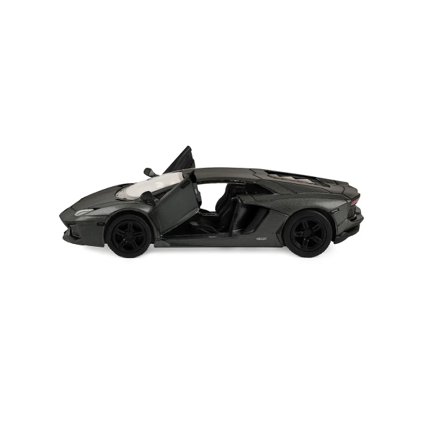 Машинка Kinsmart 1:38 Lamborghini Aventador LP 700-4 металева інерційна (Сіра) KT5355W