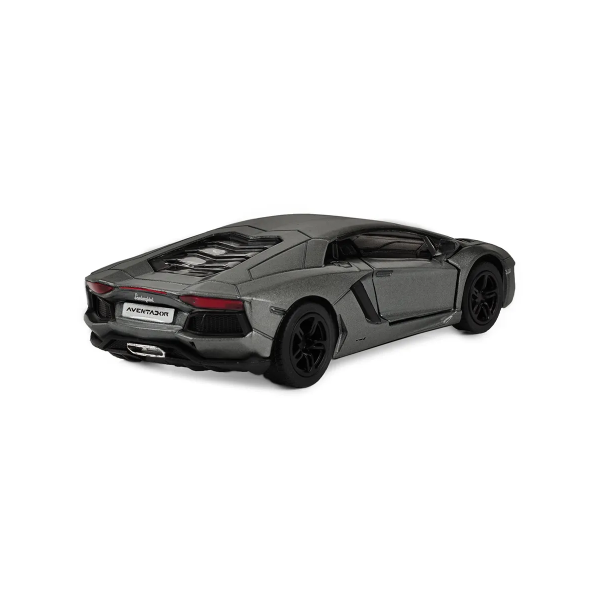 Машинка Kinsmart 1:38 Lamborghini Aventador LP 700-4 металева інерційна (Сіра) KT5355W