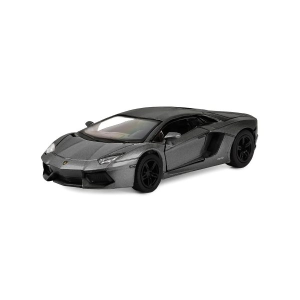 Машинка Kinsmart 1:38 Lamborghini Aventador LP 700-4 металева інерційна (Сіра) KT5355W