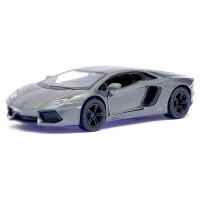 Машинка Kinsmart 1:38 Lamborghini Aventador LP 700-4 металева інерційна (Сіра) KT5355W