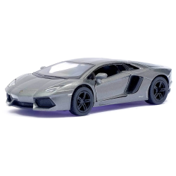 Машинка Kinsmart 1:38 Lamborghini Aventador LP 700-4 металева інерційна (Сіра) KT5355W
