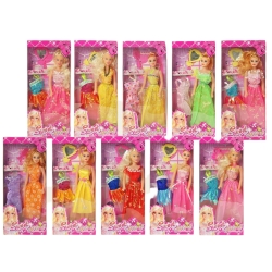 Лялька з додатковою сукнею Sweet Girl 8201-1/2/3 та аксесуарами 33 см