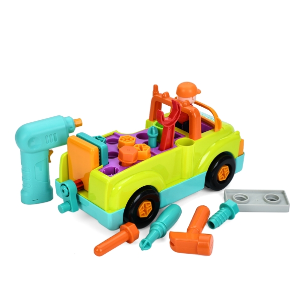 Музыкальный Конструктор "Грузовичок с Инструментами" HOLA 6109