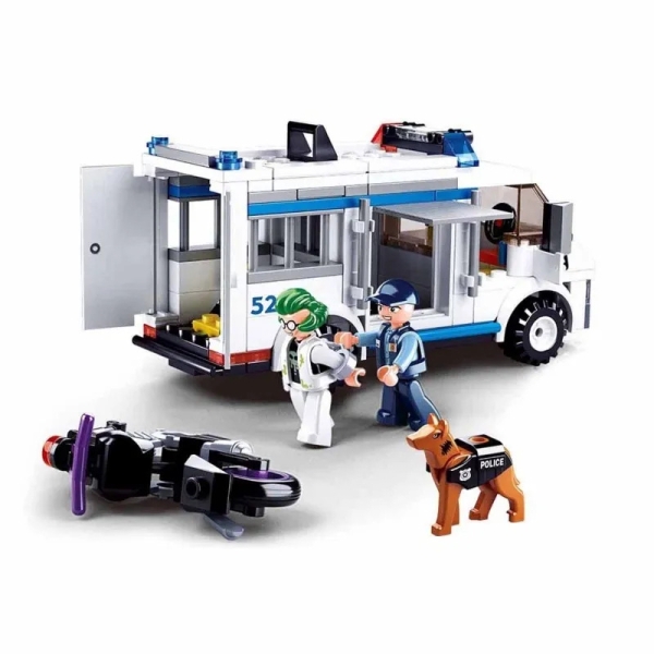 Конструктор SLUBAN Полиция 117 деталей M38-B0652