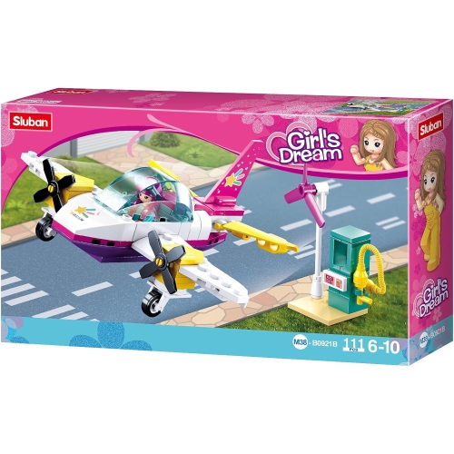 Комплект конструкторів Sluban Girls Dream M38-B0921ABCD серія Транспорт, 4 в 1 (461 деталь)