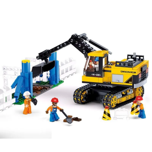 Конструктор Sluban Town M38-B0551 Гусеничний екскаватор, 614 деталей