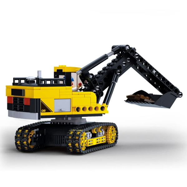 Конструктор Sluban Town "Экскаватор" (M38-B0551), 614 деталей