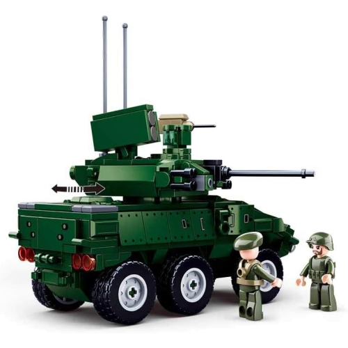 Конструктор Sluban ModelBricks M38-B0753 Військова машина БМП, 382 деталі