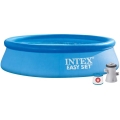 Басейн наливний круглий Intex 28122 Easy Set (305х76 см) з фільтр-насосом
