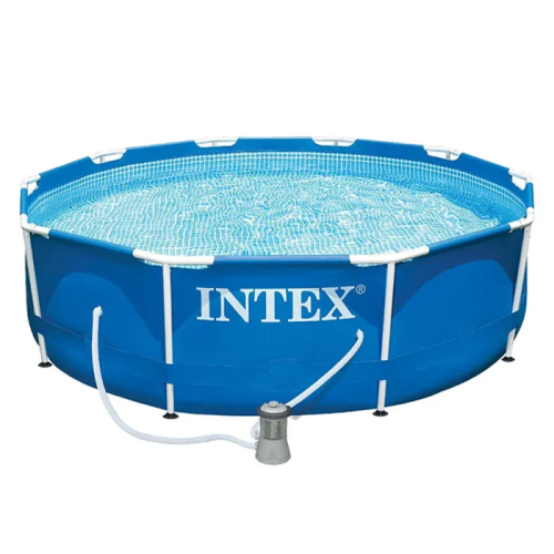 Басейн каркасний Intex Metal Frame 28202NP 305×76 см з фільтр-насосом 1250 л/год