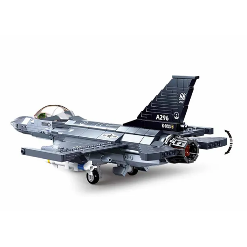 Конструктор Sluban ModelBricks M38-B0891 Винищувач F-16C Сокіл, 521 деталь