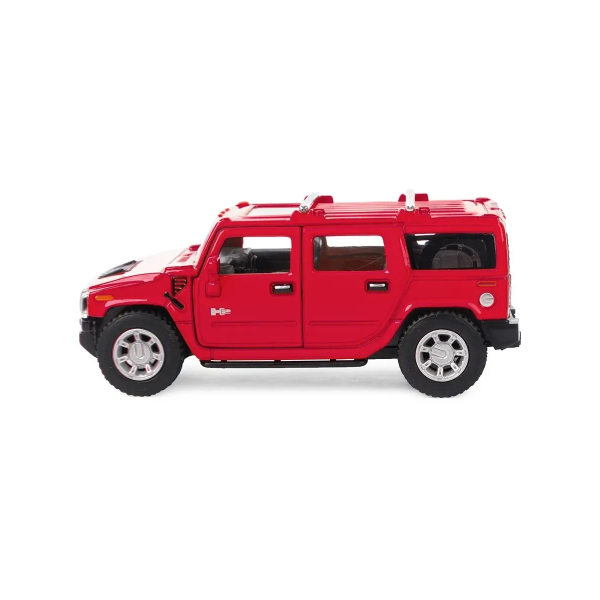 Машинка металева Kinsmart 1:40 2008 Hummer H2 SUV KT5337W інерційна, двері відчиняються / Червоний