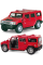 Машинка металева Kinsmart 1:40 2008 Hummer H2 SUV KT5337W інерційна, двері відчиняються / Червоний