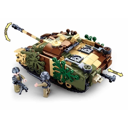Конструктор Sluban Танк WW2 серії Другої світової війни 524 деталі M38-B0858