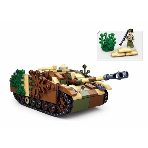 Конструктор Sluban Танк WW2 серії Другої світової війни 524 деталі M38-B0858