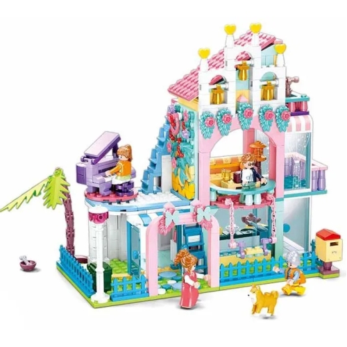 Конструктор Sluban Girl's Dream M38-B0973 Будиночок мрії, 601 деталь