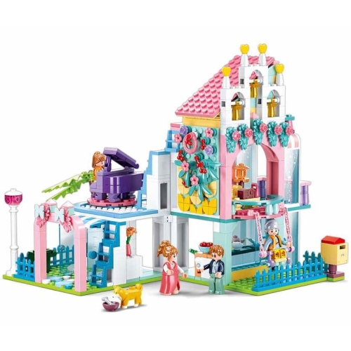Конструктор Sluban Girl's Dream M38-B0973 Будиночок мрії, 601 деталь